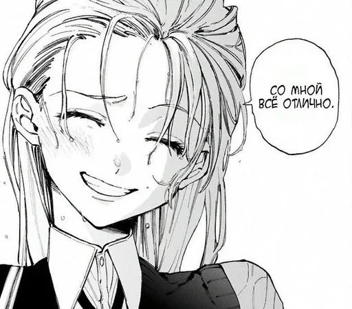 аниме иллюстрация эскиз