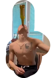 Стикер Afro - 9