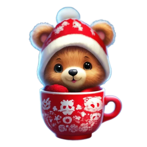 Стикер Animals_in_a_cup - 1