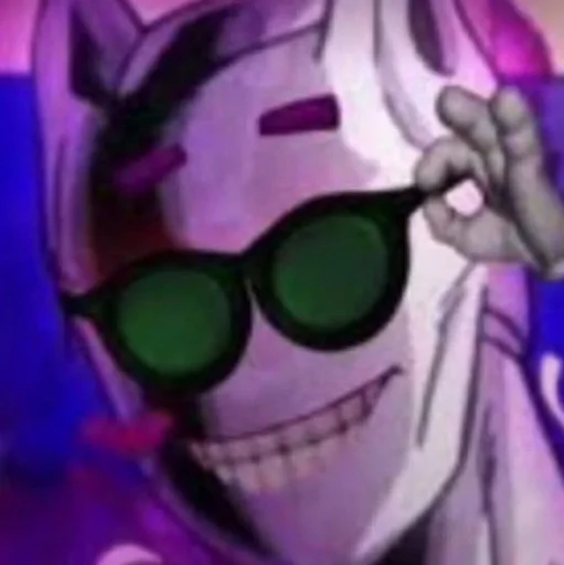 cartoon eyewear purple