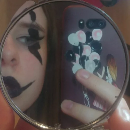 ручное стекло Человек женщина