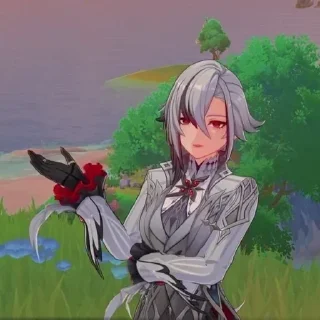 Sticker ☁️Арлекино☁️ @animestikersp - 6