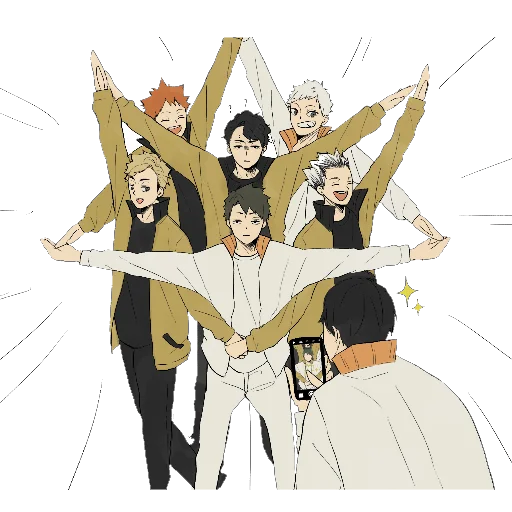 аниме одежда Человек