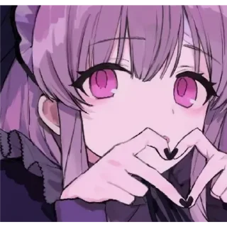 Стикер Аниме<3 - 0