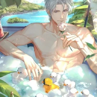 Sticker Аниме бойчики - 2