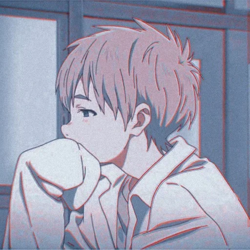 anime cartoon human face