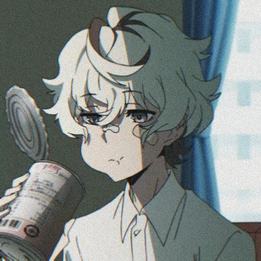 anime cartoon human face