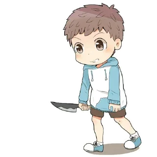 Sticker Anime Boys @stickersb2b - 2