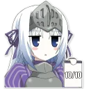 Sticker Anime emotions - 11