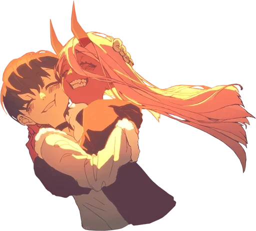 Sticker AnimeObnimashki - 1