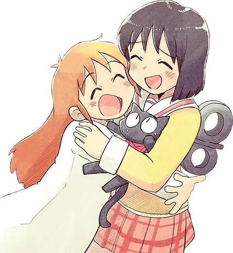 Sticker AnimeObnimashki - 1