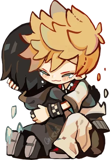 Sticker AnimeObnimashki - 1