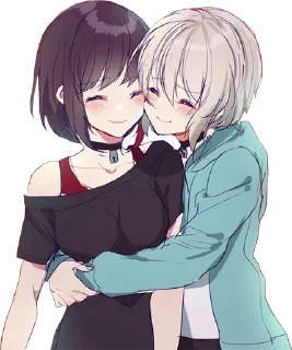 Стикер Hugs @stickersb2b - 10