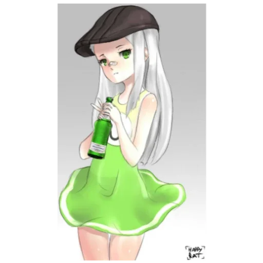 Sticker Аниме пиво - 10