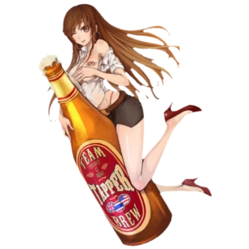 Sticker Аниме пиво - 6