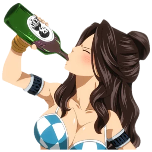 Sticker Аниме пиво - 0