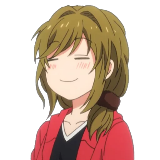 аниме мультфильм человеческое лицо