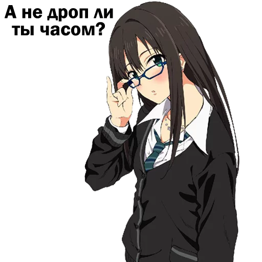 аниме мультфильм человеческое лицо