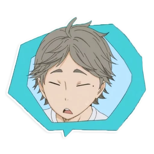 аниме мультфильм человеческое лицо