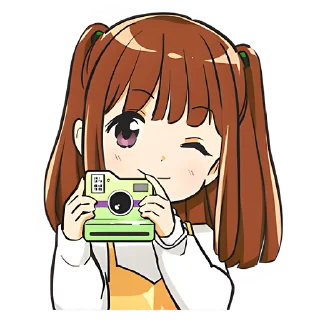 Sticker Аниме-тян @nyasticks - 8