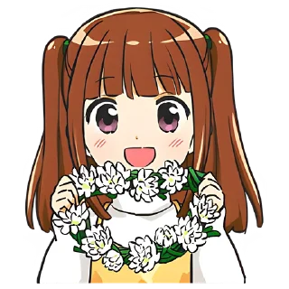 Sticker Аниме-тян @nyasticks - 2