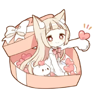 Sticker Милашка - @Tg_stickersu - 0