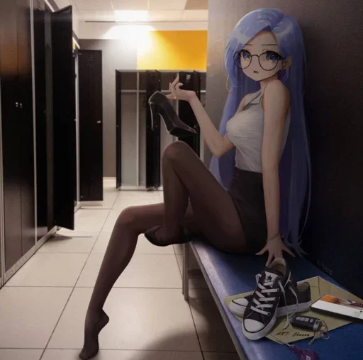 Стикер Anime_Real_life - 1