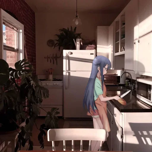 Sticker Anime_Real_life - 1