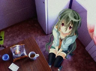 Sticker Anime irl @xvieravelyn @ecchistickers - 2