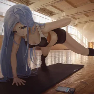 Sticker Anime irl @xvieravelyn @ecchistickers - 3