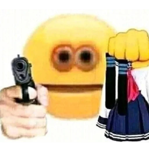 эскиз мультфильм оружие