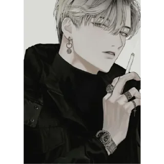 Стикер Аниме🤍 - 9