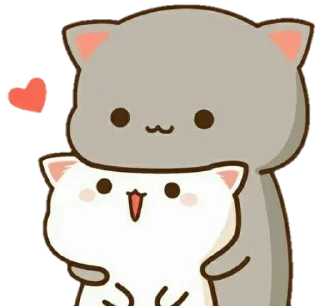 Sticker Anime Cat - 9