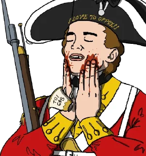 Стикер Wojak Military by : @gadasim - 9