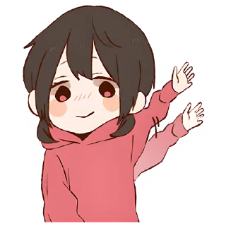 Sticker Анимешная парочка @Nyasticks - 7