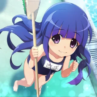 Стикер Когда плачут цикады Рика - 0