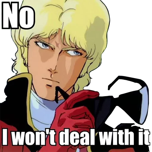 text anime human face