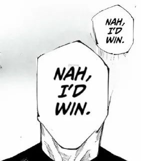 Стикер Nah I'd Win • @sticbot - 0