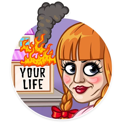 Sticker AnnabelleTheDoll - 1