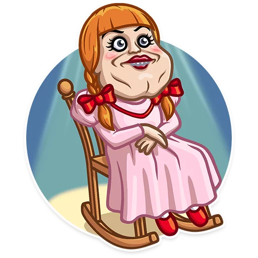 Sticker AnnabelleTheDoll - 1