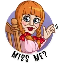 Стикер Annabelle - 11