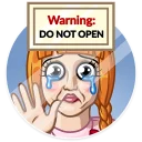 Стикер Annabelle - 1