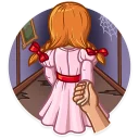 Стикер Annabelle - 9
