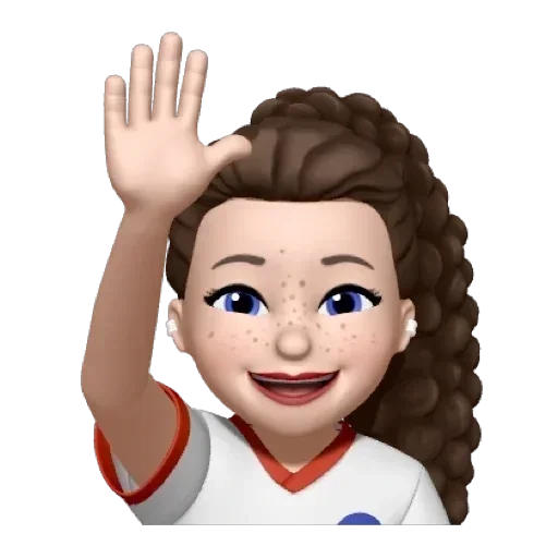 cartoon smile human face