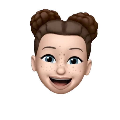 cartoon smile figurine