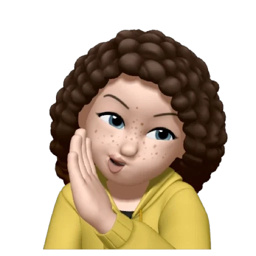 cartoon human face toy