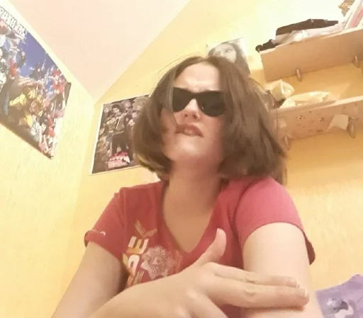 person human face clothing