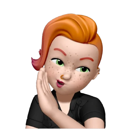 cartoon human face animation