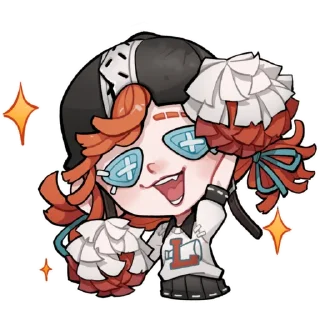 Стикер Anniversary  乱爬的老泽西  @identityVGOGO - 5