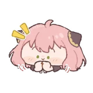 Sticker ꒱ ࣪˖˚₊‧ Anya..♡「 @wexsavi 」 - 0